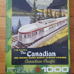 Eurographics Canadian Pacific Railroad 1000 Piece Jigsaw Puzzle